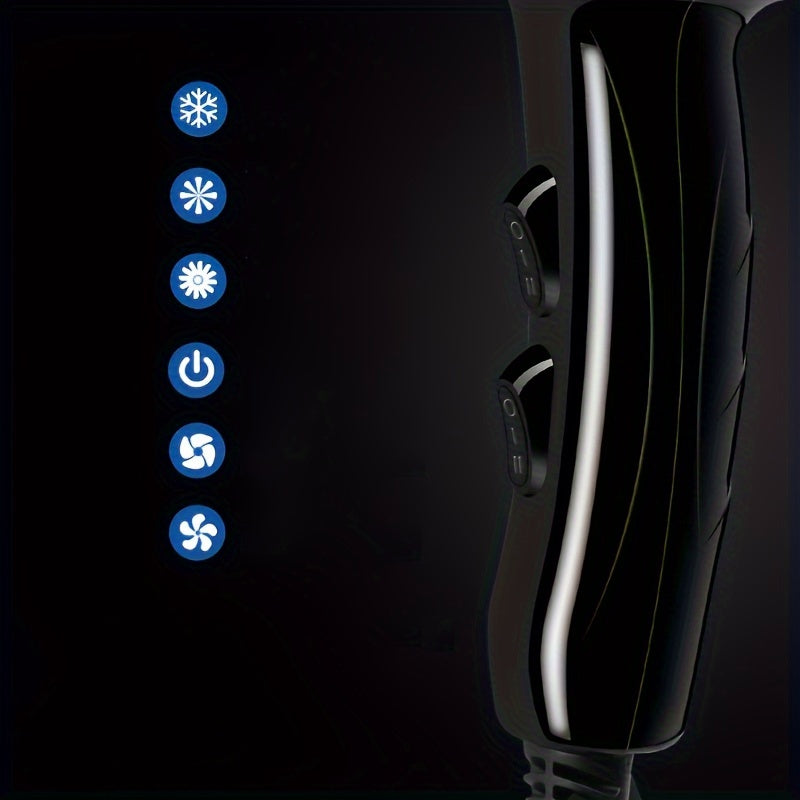 Set de secador y plancha para el cabello de mujer con enchufe europeo, calentamiento rápido, motor de cepillo