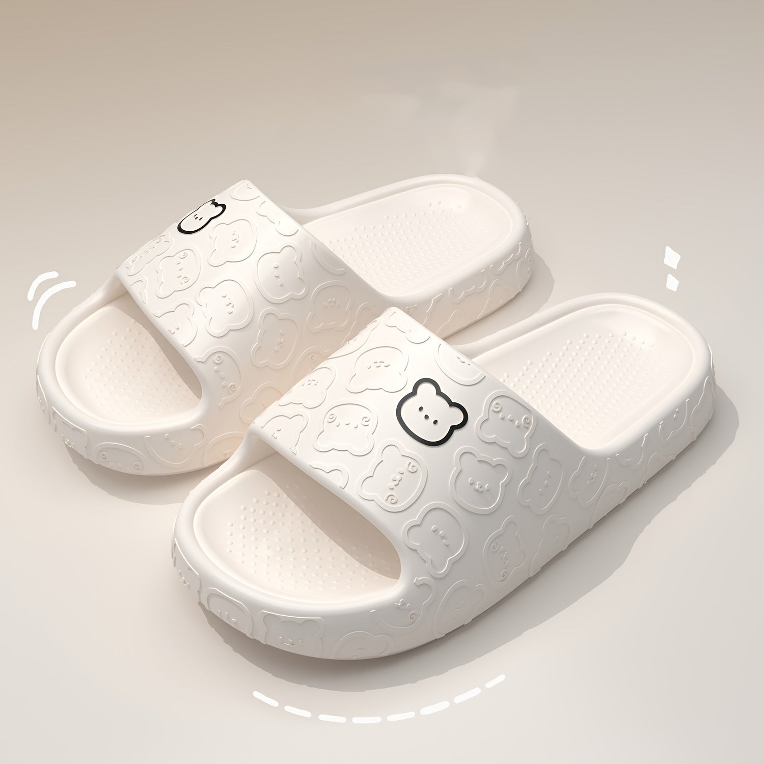 Yumshoq, nafas oladigan, yopishmaydigan, barcha mavsumlar uchun EVA erkaklar va ayollar uchun qiziqarli multfilm ayiqlari shlyapkalari