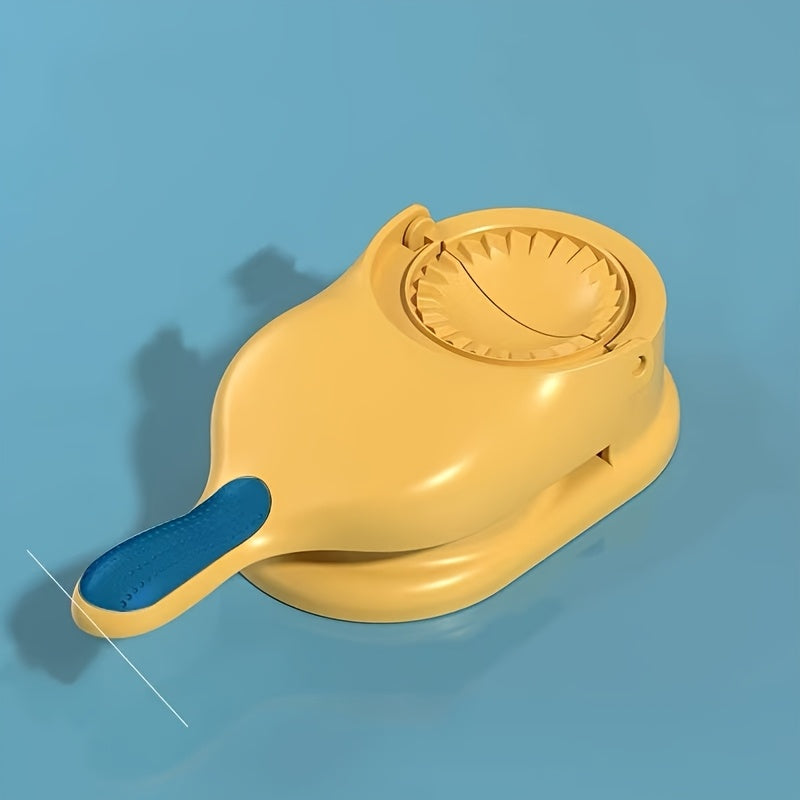 Manual Dumpling and Tortilla Maker 2-in-1 Plastic Kitchen Gadget No Electricity
