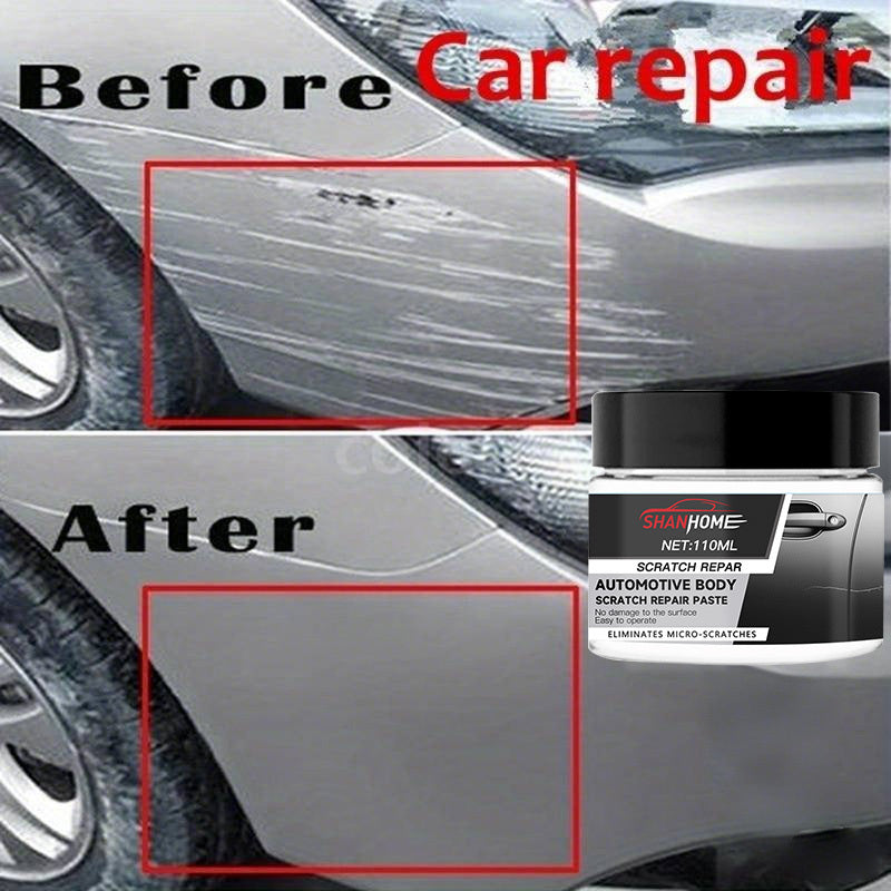 Kit de reparación de arañazos para coches elimina rayones y marcas de remolino