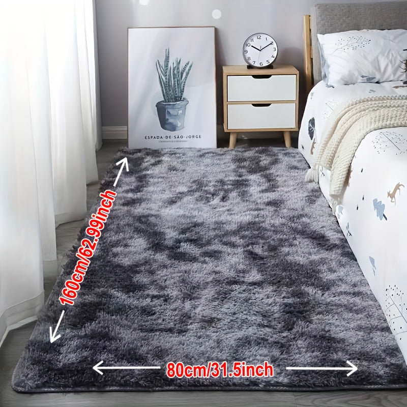 Soft Fluffy Shag Area Rug for Living Room or Bedroom Non-Slip Machine Washable