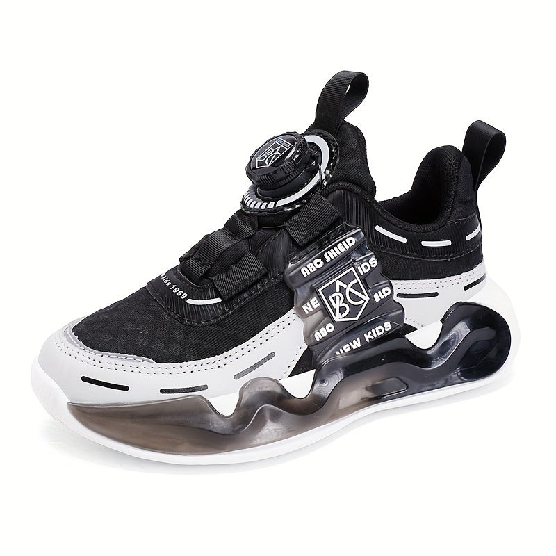 Kids' Breathable Fabric Sports Sneakers for Boys and Girls Age 14 and Under Lightweight All-Season Outdoor Shoes