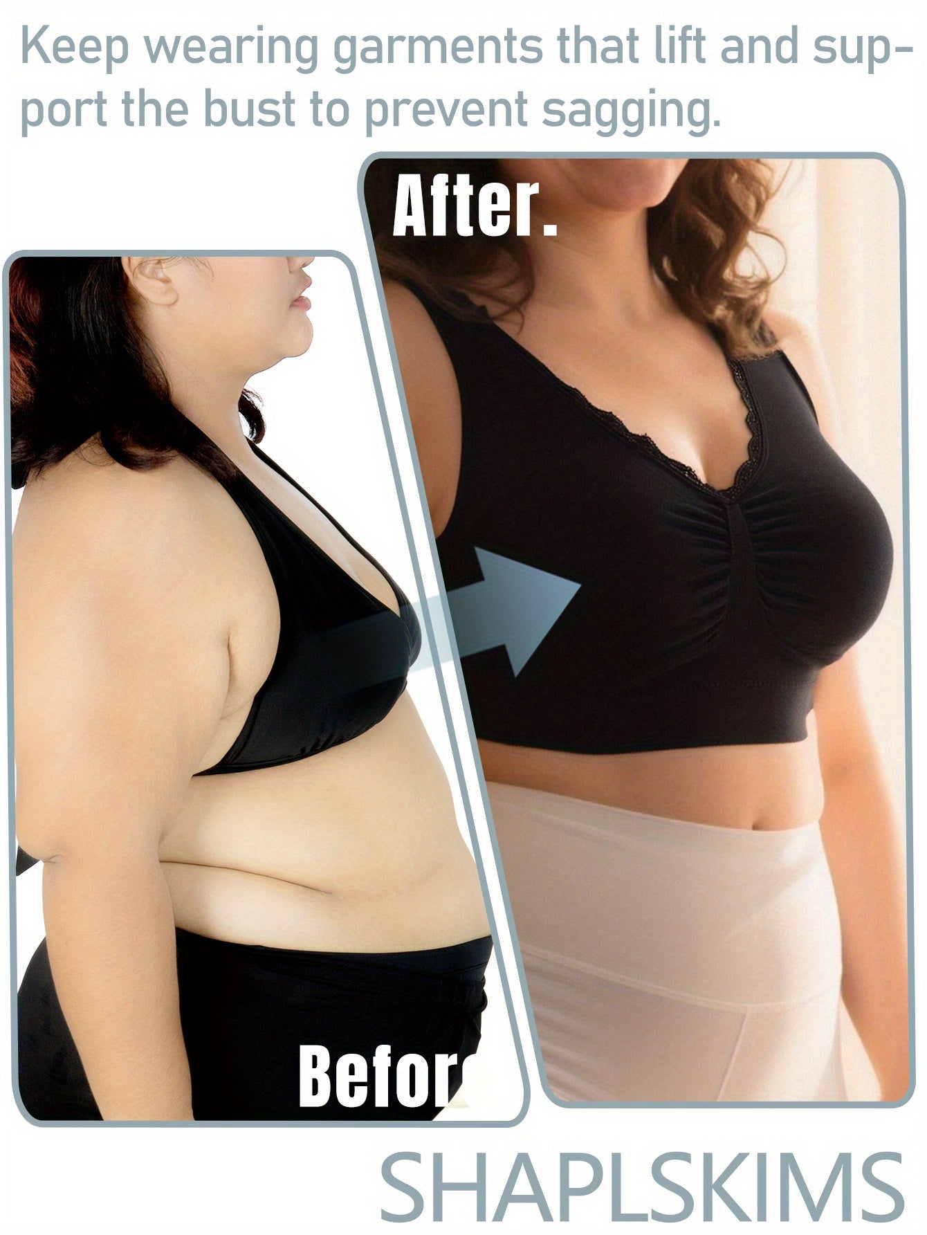 Бюстгальтер для женщин больших размеров безшовный дышащий спортивный с высокой эластичностью с рюшами и поддержкой