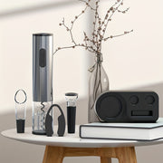 5-in-1 Elektrik vino ochgich to'plami, qizil vino quyish va saqlash bazasi bilan