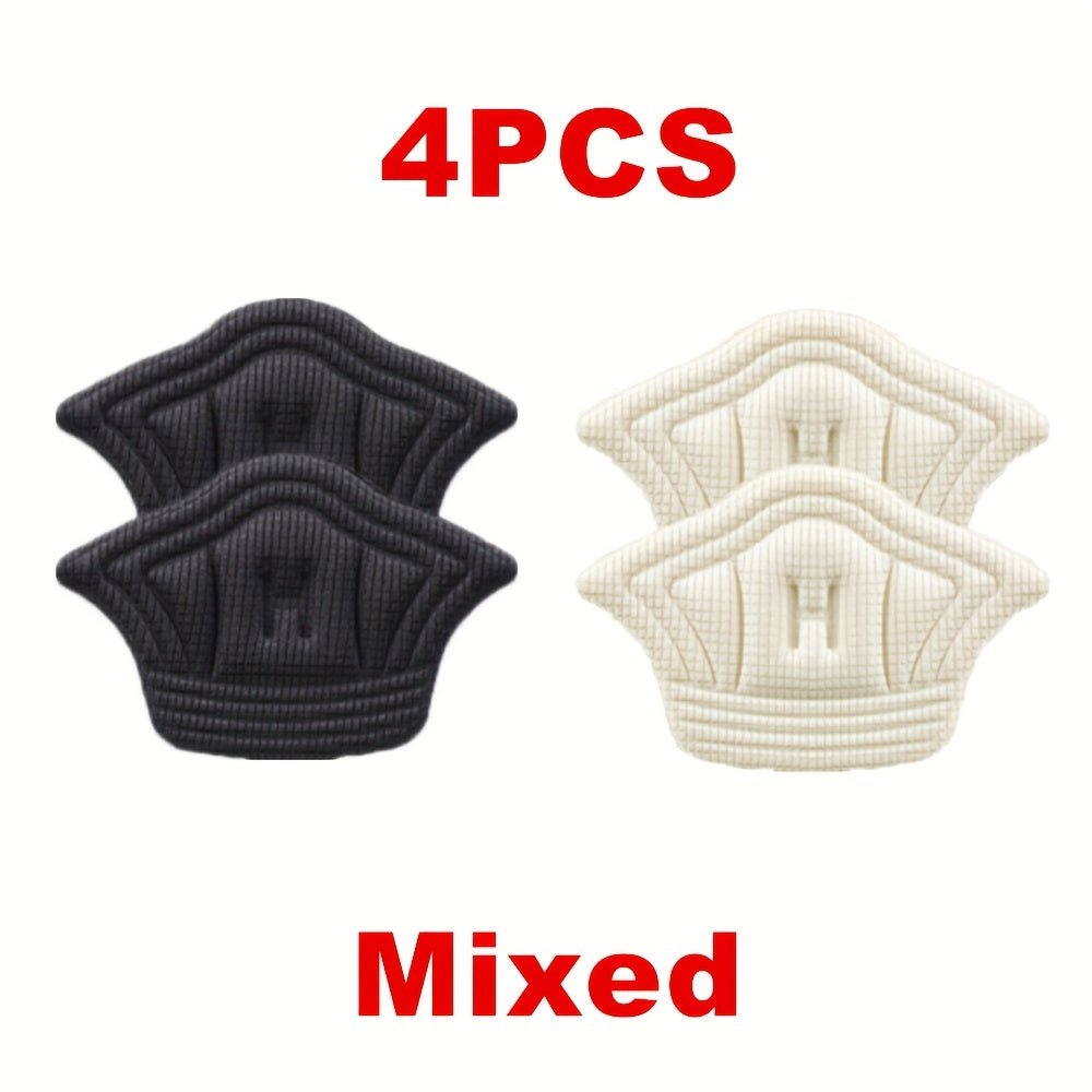 Unisex Memory Foam Heel Cushion Pads Adjustable Antiwear Can Be Cut Sports Shoes