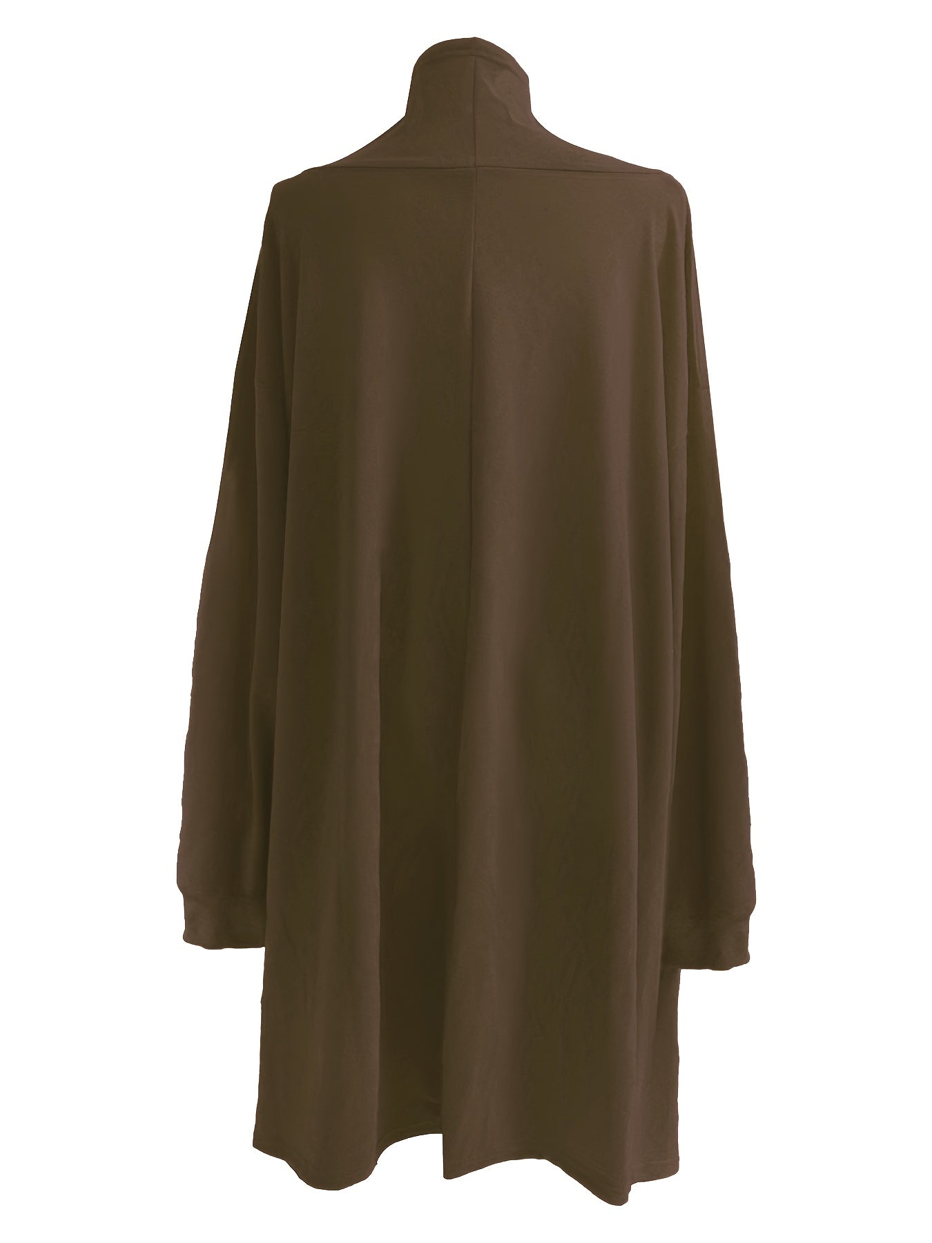 Толстовка оверсайз для женщин больших размеров с длинными рукавами, повседневная толстовка на осень и зиму