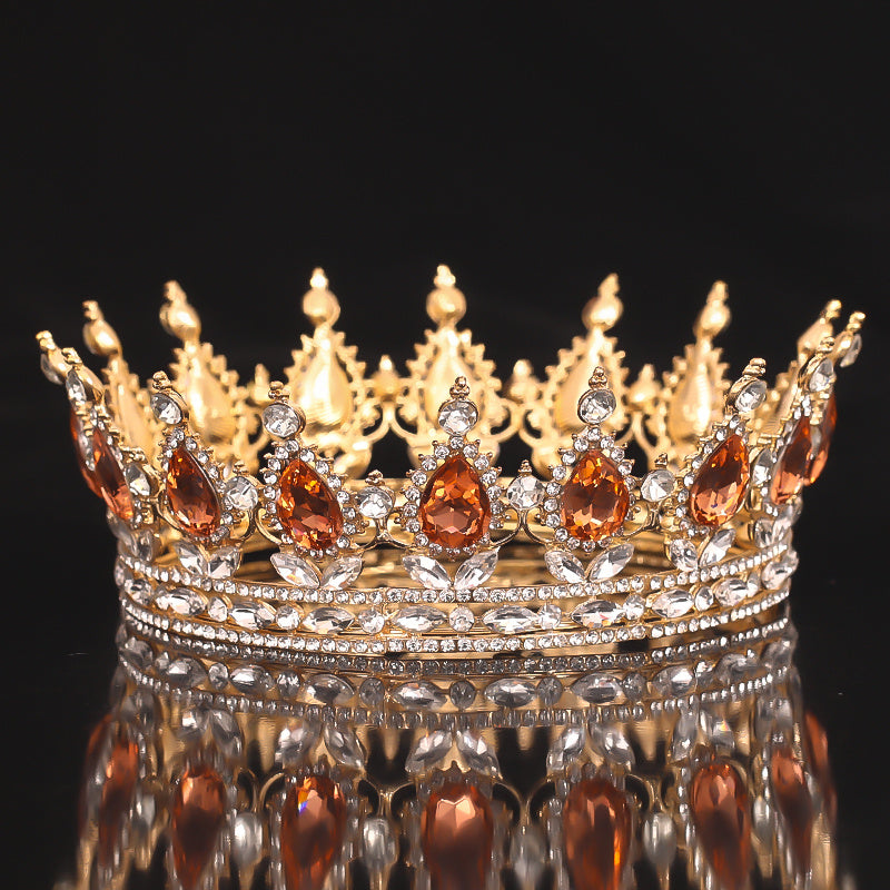 Bridal Tiaras and Crowns with Sparkling Rhinestones for Weddings and Proms