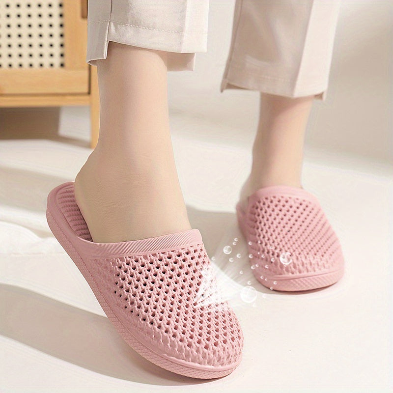 Women's EVA Slip-On Sandals Breathable Pink and Maroon Indoor Outdoor