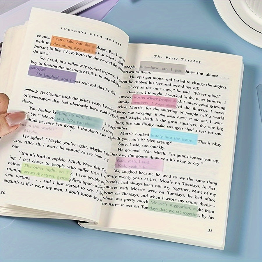 Writable Reusable Sticky Labels for Organizing Pages Notes and Markers