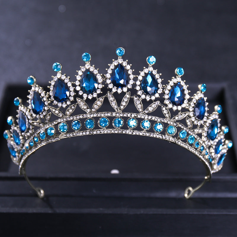 Sparkling Tiaras and Crowns for Brides and Princesses, Silver, Adjustable