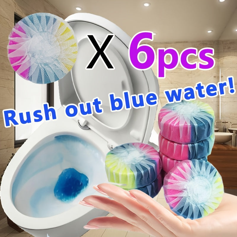 Avtomatik hojatxona tozalash uchun to'plam, gazlangan tabletkalar, kislotalarni olib tashlash, deodorant, dog'larni olib tashlovchi