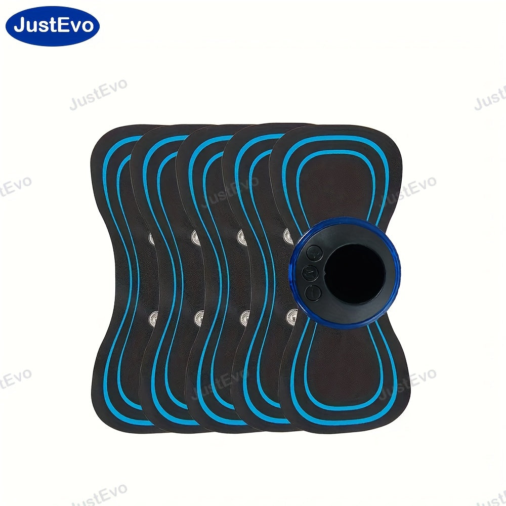 JustEvo EMS Relaxation massaji, portativ mini massaj va mini massaj plastinkasi fitnes ixlosmandlari uchun dam olish va sog'liqni yaxshilashni izlayotganlar uchun ideal.