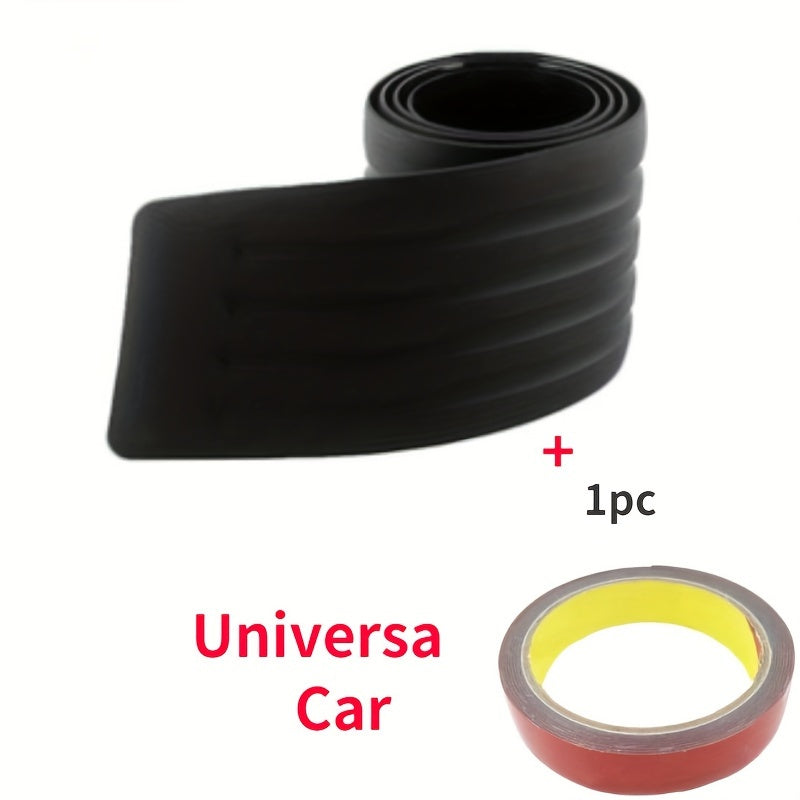 Universal Car Rear Bumper Protector Stickers Rubber Strip Cover Scratch Guard Car Accessories
