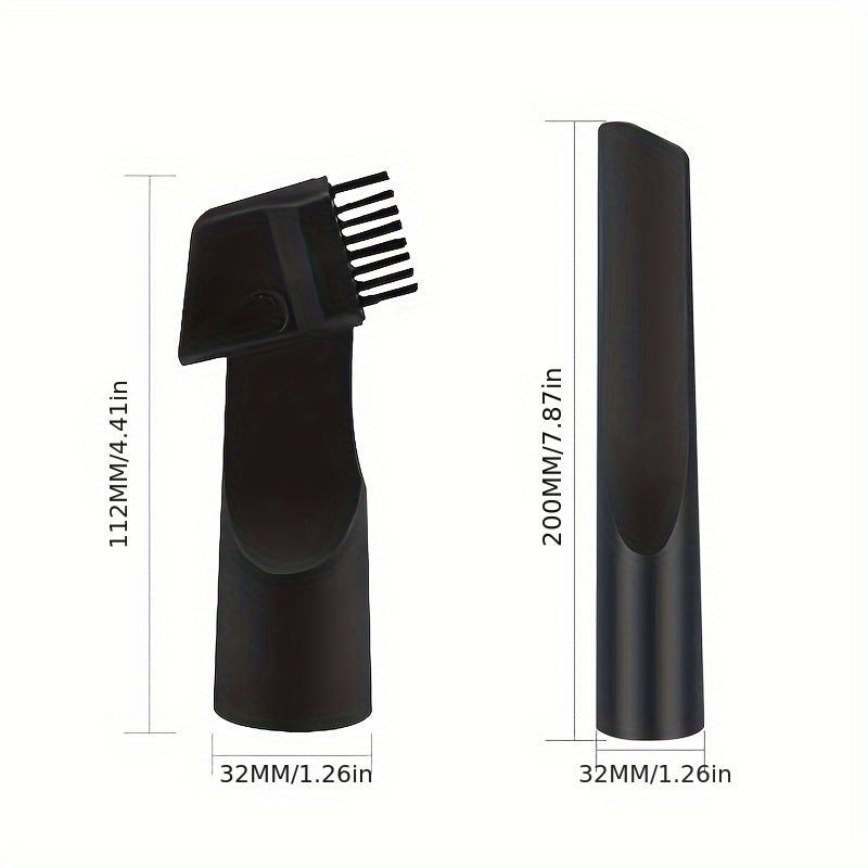 ABS Vacuum Cleaner Brush Head Nozzle Seti 32/35mm adapter va crevice qo'shimchalari bilan