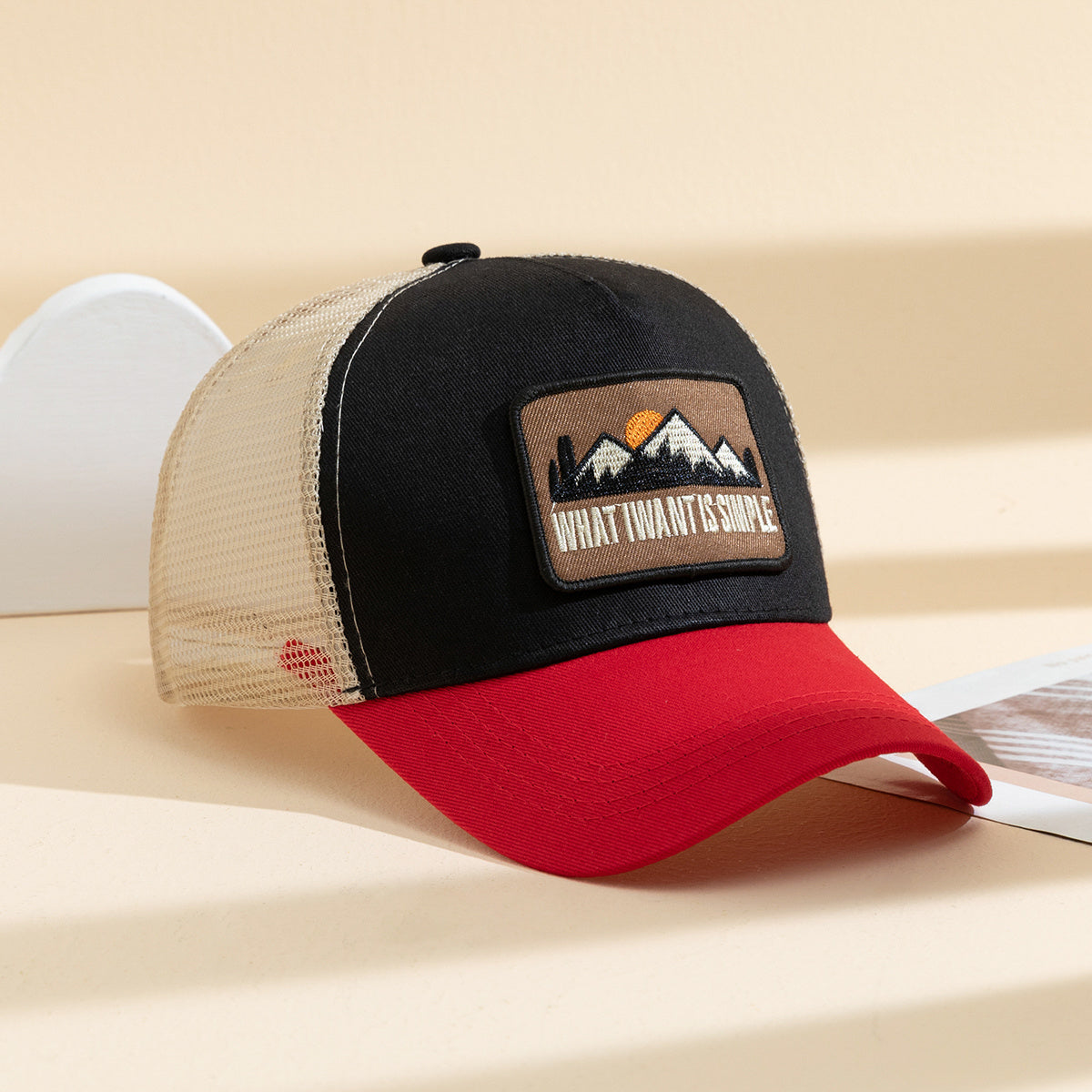 Unisex Mesh Sunshade Baseball Cap Adjustable Strap Outdoor Sports Gift