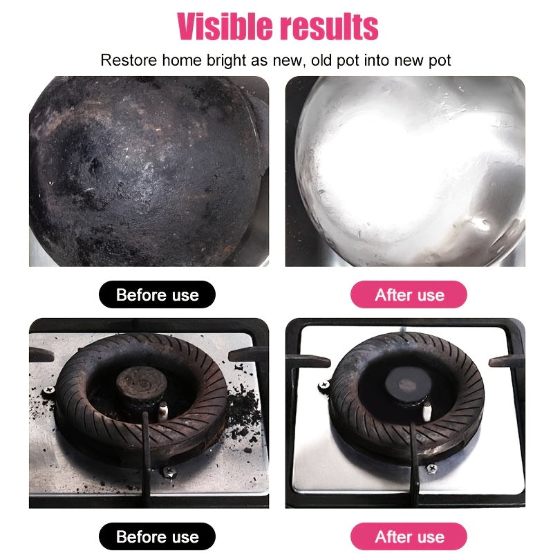 Kit de pasta de limpieza para uso doméstico, gel de 100 g, elimina manchas de grasa