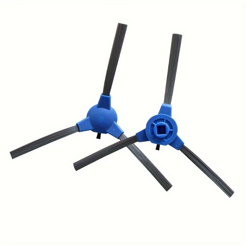 8-Piece Side Brush Replacement Kit for Robotic Vacuums Durable Plastic