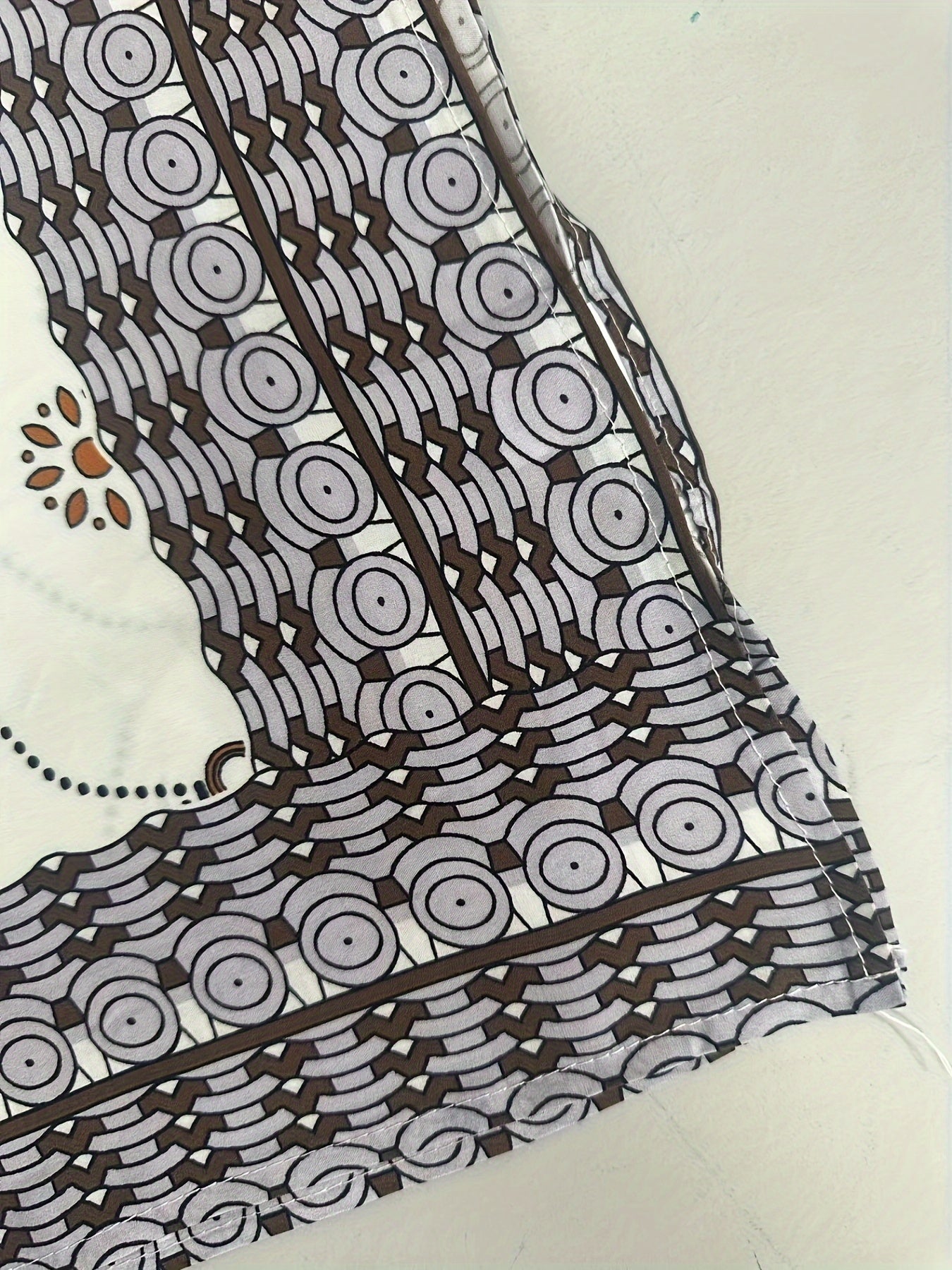 Quyoshdan himoya qilish uchun plyaj yubkasi va qobiq kostyumlari to'plami Rayon Boho uslubi