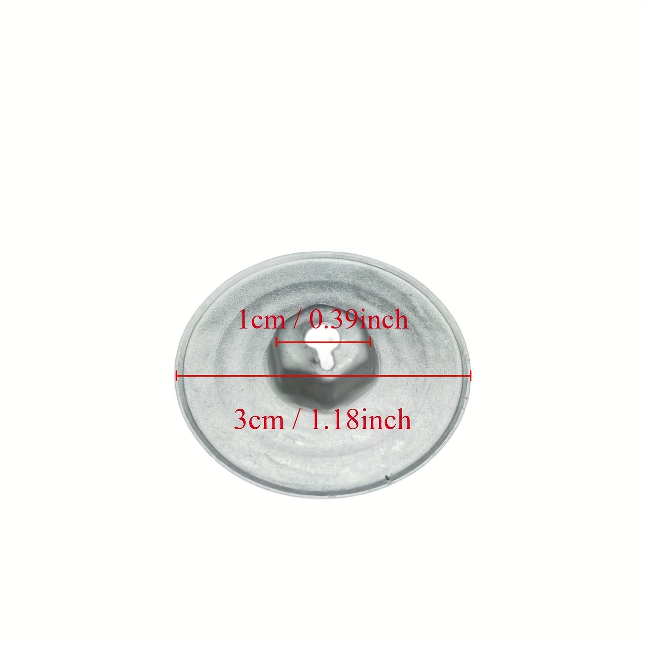 20pcs Iron Exhaust Heat Shield Fasteners for Car Replacement Durable Car Parts