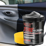 Black Plastic Car Wax and Polishing Kit for Interior and Exterior