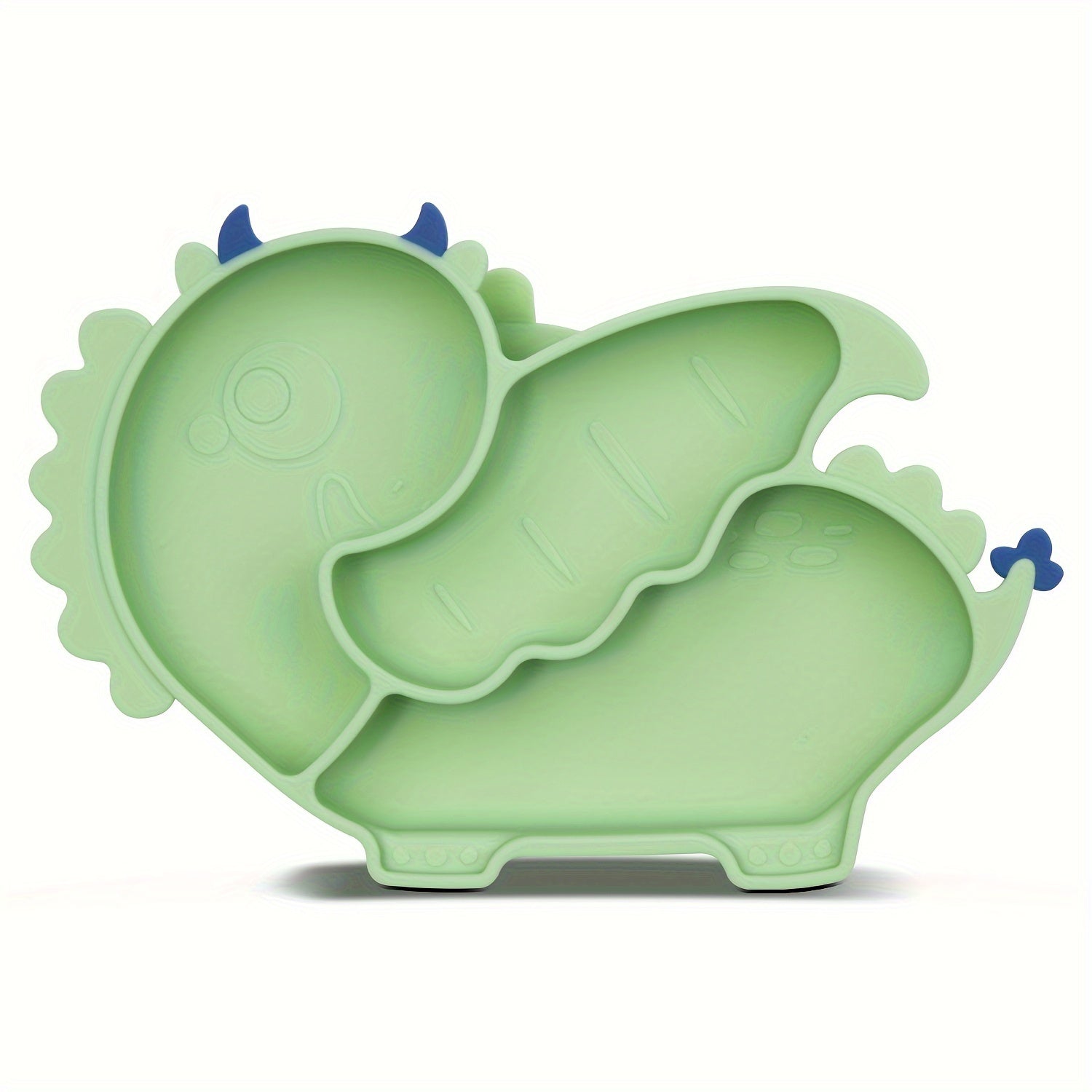 Silicone Baby Plate Dishwasher and Microwave Safe Self-Feeding BPA Free