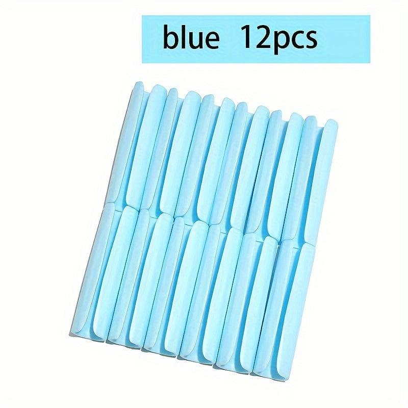 12 dona yotoq to'shagi yopishtiruvchi, uyda foydalanish uchun yostiq yopishtiruvchi, ignasiz