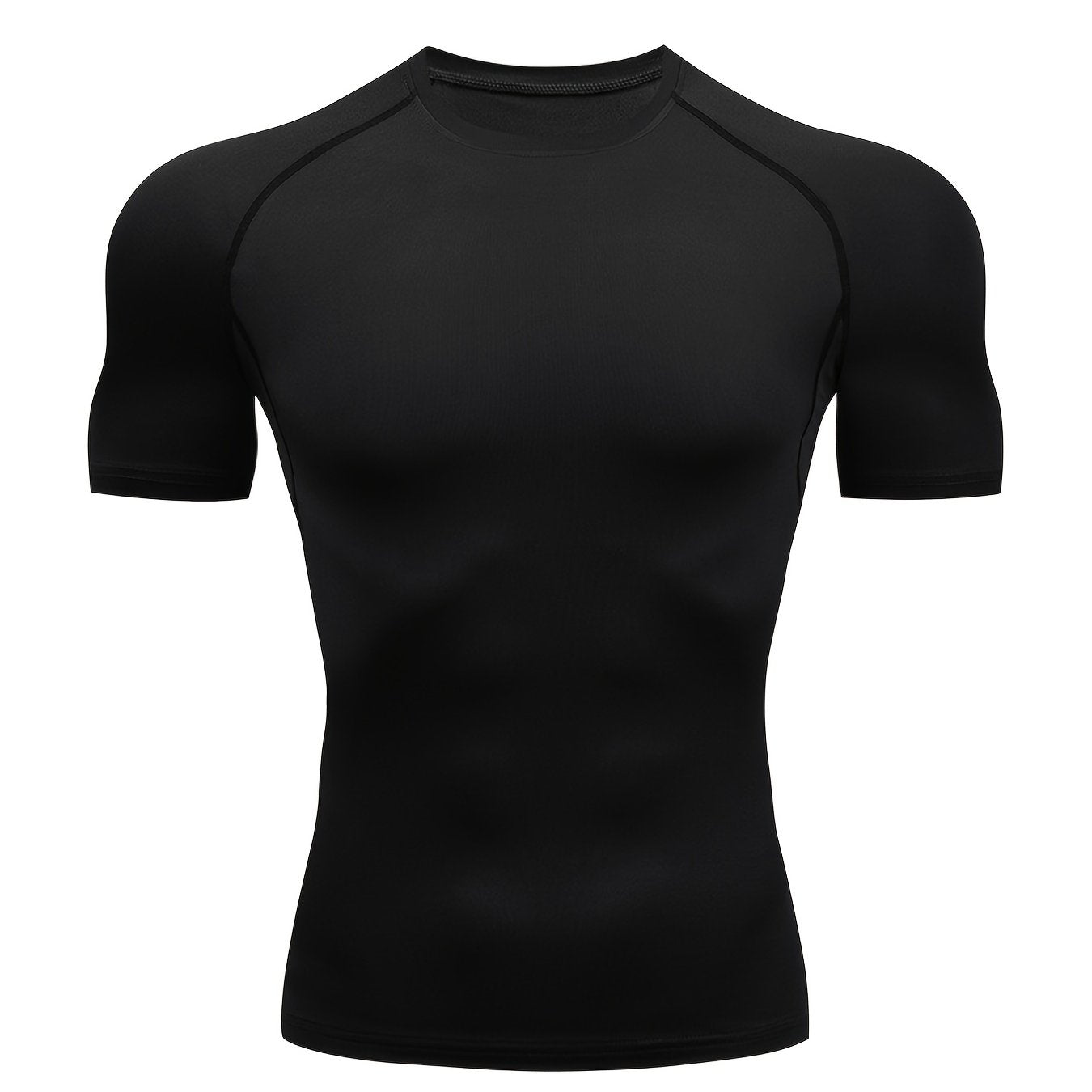 Men's Breathable Quick-Drying Stretch Sports Top for Outdoor Training