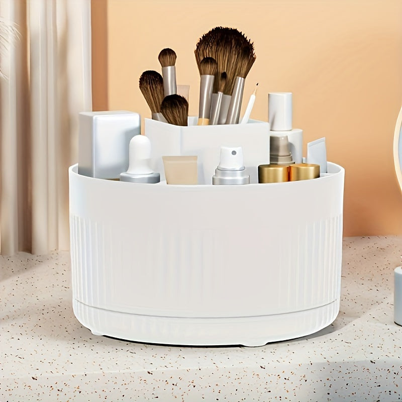 Rotating Makeup Organizer for Skincare and Beauty Essentials Freestanding No Power
