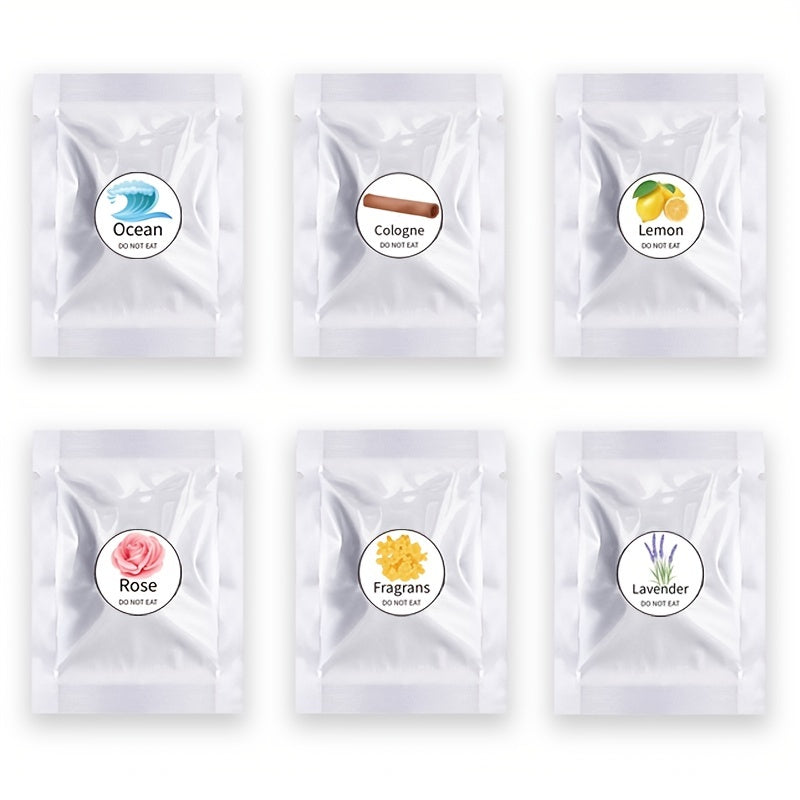 6Pcs Car Fragrance Tablets Long-Lasting Air Refreshers