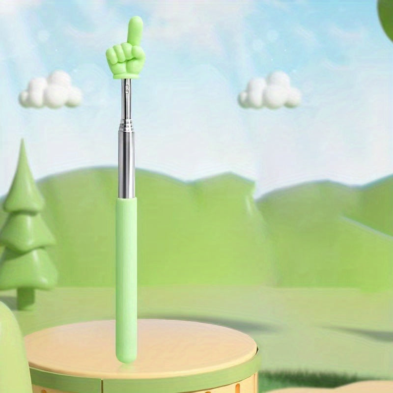 1 dona Telescopic O'qituvchi Ko'rsatgichi Boshlang'ich va Maktabgacha Ta'lim O'qituvchilari uchun, Turli Ranglarda Sinf Ta'minotlari.