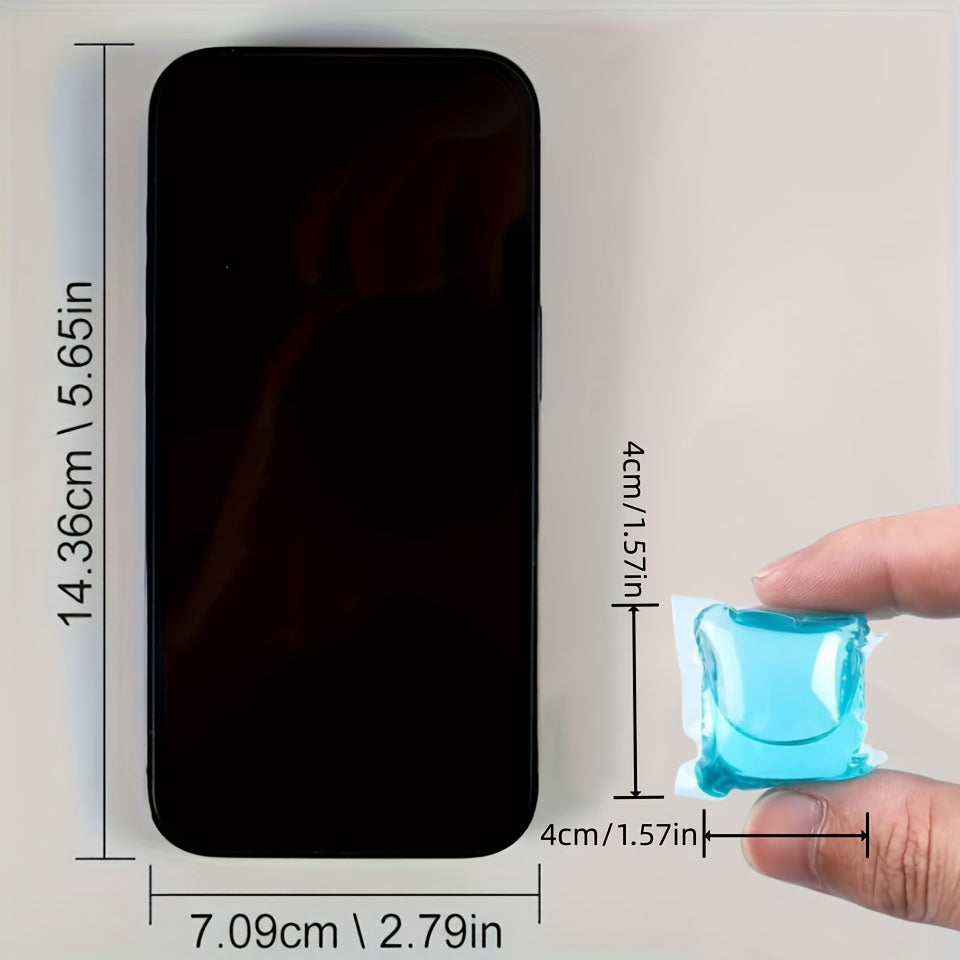 Pelotas de lavado 25/50/80/120 con fragancia duradera, detergente para ropa de PET de alta eficiencia y sin cloro