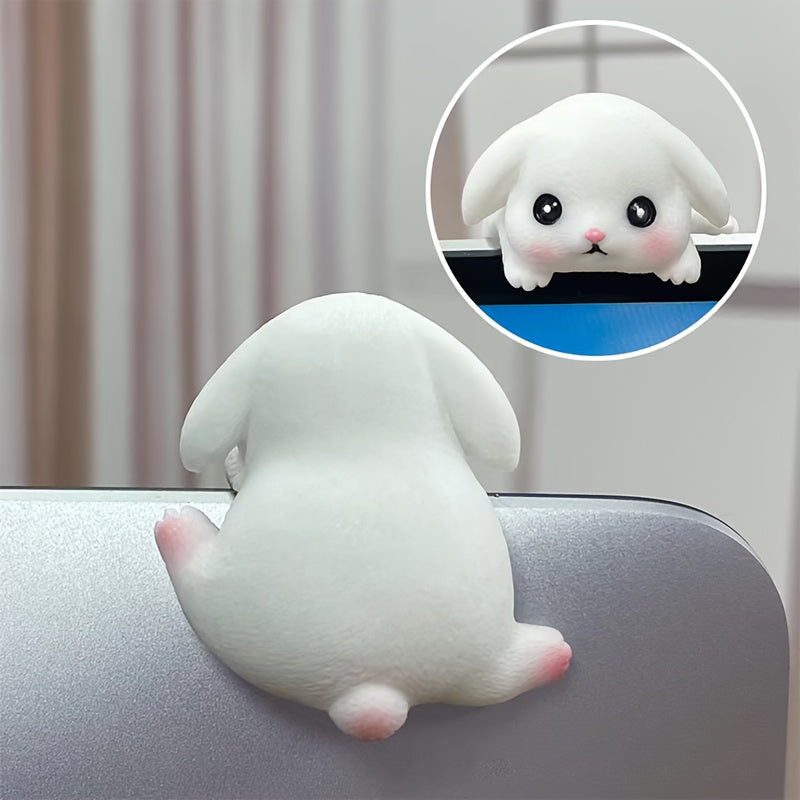 Cartoon Animal Desk Decor for Computer, Car, and Phone Screen Accessories
