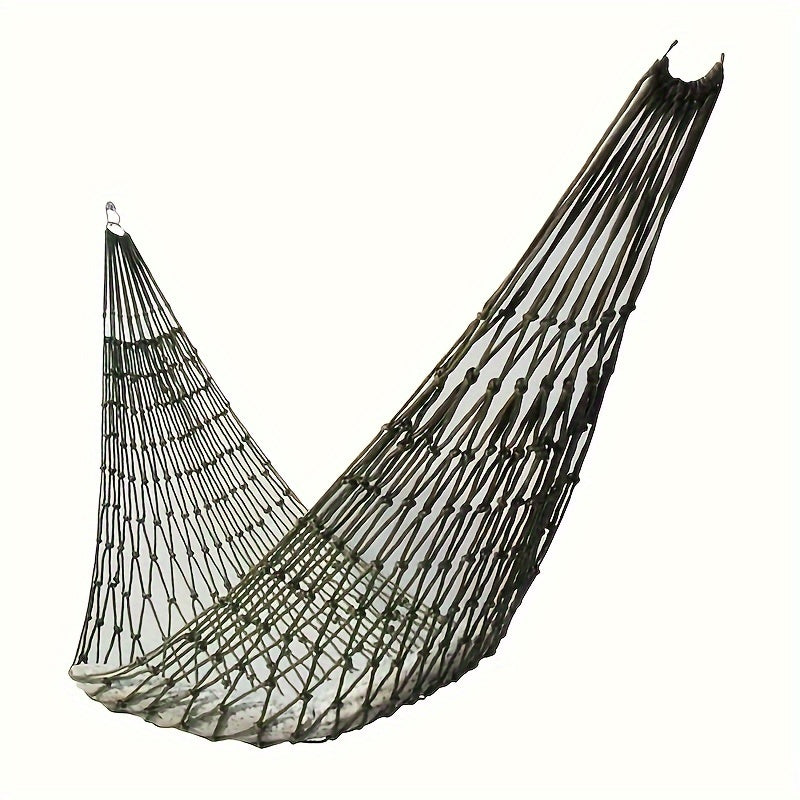 Nylon Rope Mesh Hammock for Outdoor Sleeping and Swing Bed