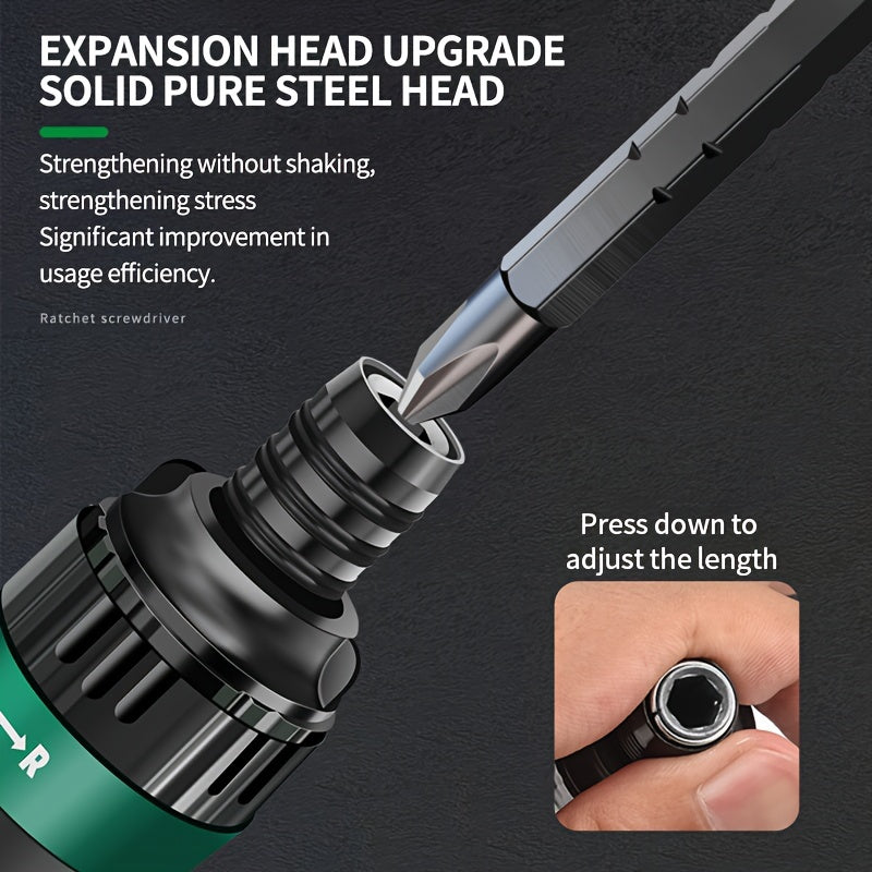 Универсальный отвертка-рычаг с магнитной головкой для домашних ремонтов