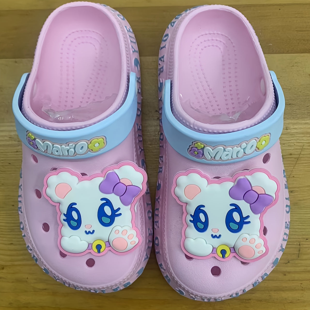 Girls' Cartoon Clogs EVA Slip-On Summer Indoor Outdoor Kids' Shoes
