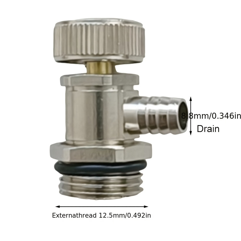 360° Rotatable Brass Copper Radiator Air Vent Valve for Heating System