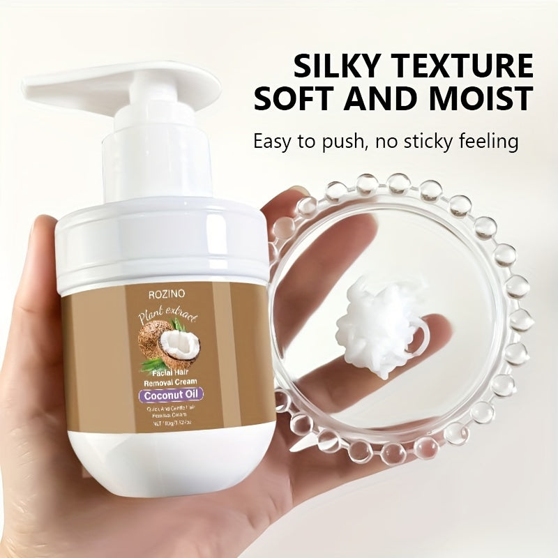 Hair Removal Cream 100g Hypoallergenic Gentle for Sensitive Skin Face and Lips