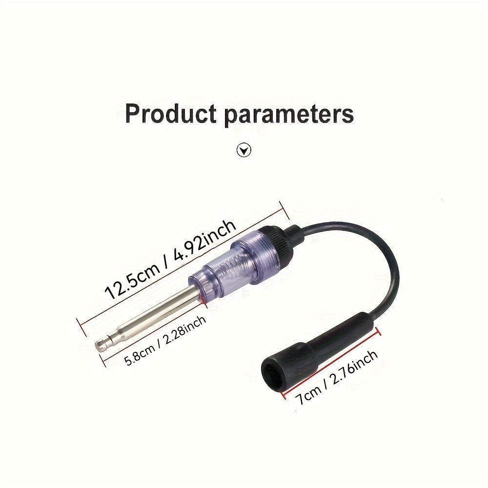 Car Spark Plug Tester Engine Ignition Diagnosis Tool Durable Plastic