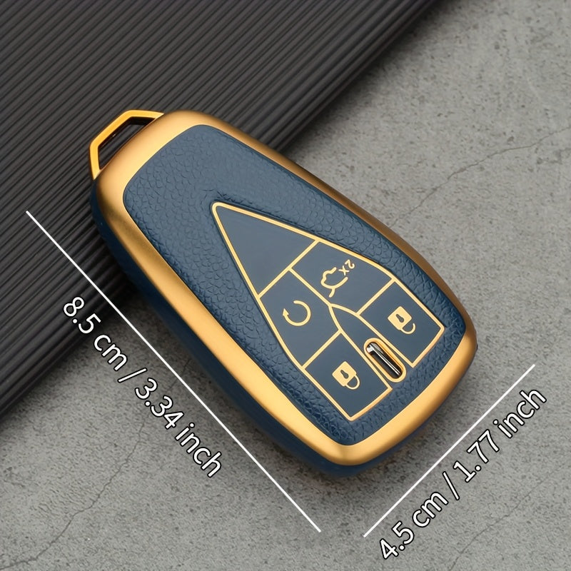 Durable TPU Key Case For Car Key Remote Protective Cover Black Universal