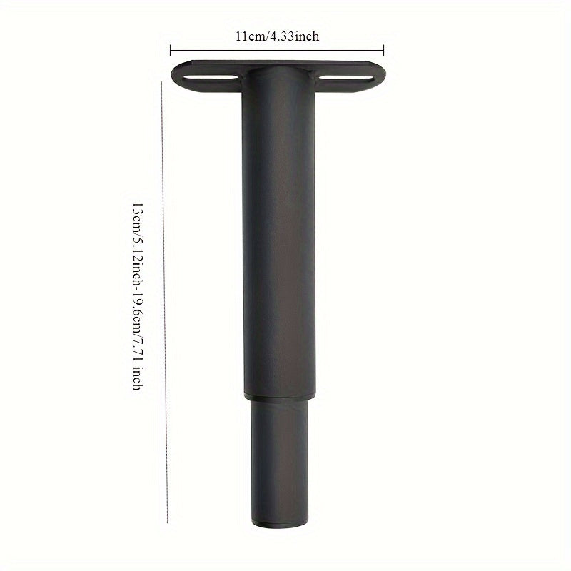 Регулируемые металлические опорные ножки для каркаса кровати - для использования с диваном, шкафом или кроватью размера "king-size" - регулируемые по высоте ножки для мебели