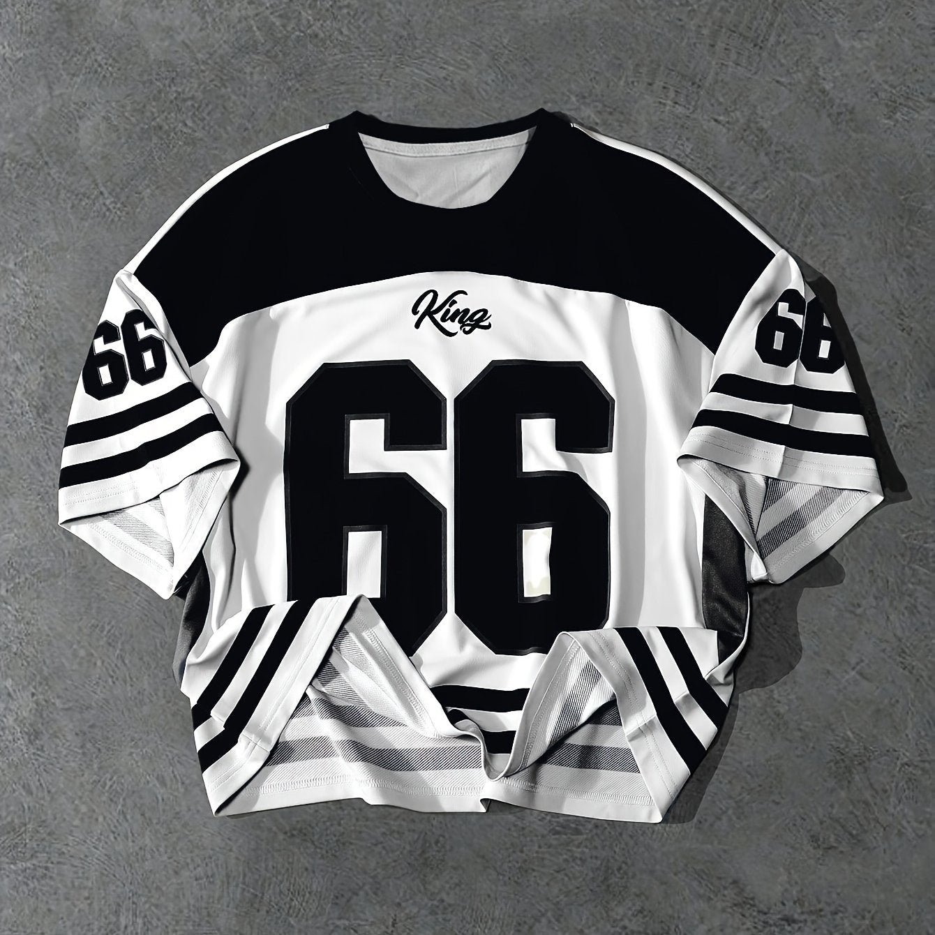 Camiseta gráfica de manga corta casual de poliéster para hombre con estampado para verano