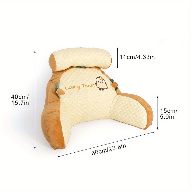 "Tug'ish yostig'i, moslashuvchan belni qo'llab-quvvatlash, divan va yotoq uchun kattalashtirilgan orqa yostiq, o'qish va dam olish uchun polyester muz marvaridlari bilan to'ldirilgan tanaviy yostiq"