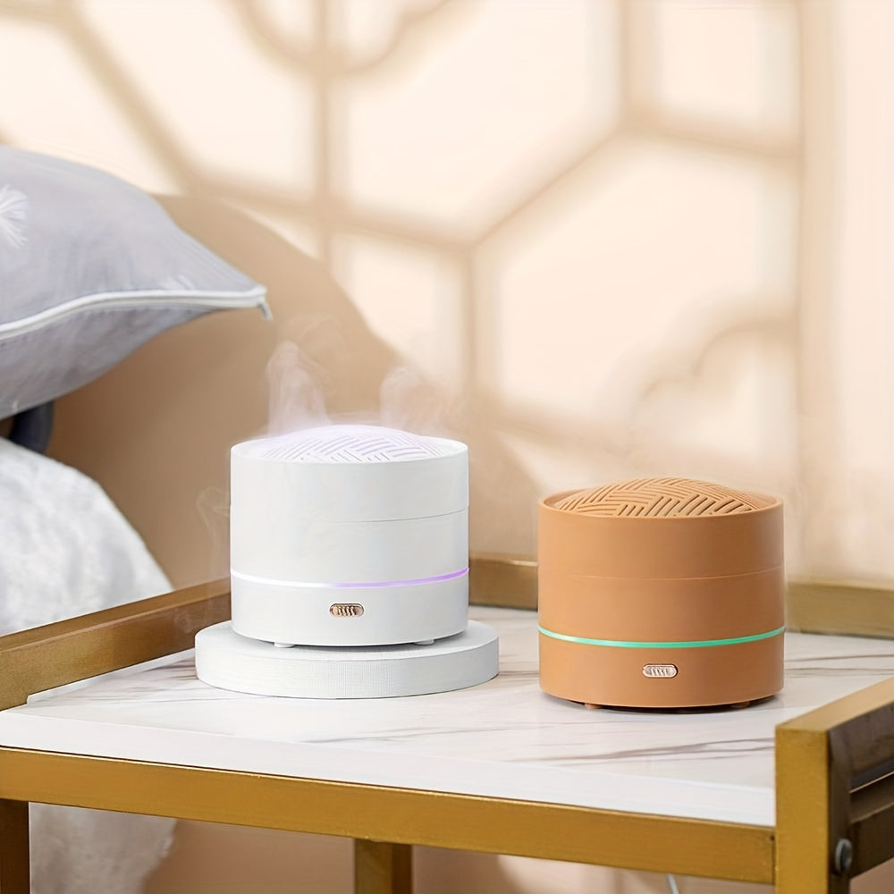 200ml Ultrasonik Aromaterapiya Diffuzori, kechqurun chiroqi va asosiy yog' purkagich bilan