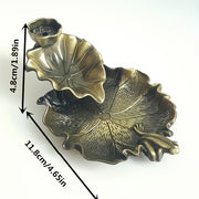 Lotus Backflow Incense Holder Metal Burner for Incense Sticks Home Office Decor