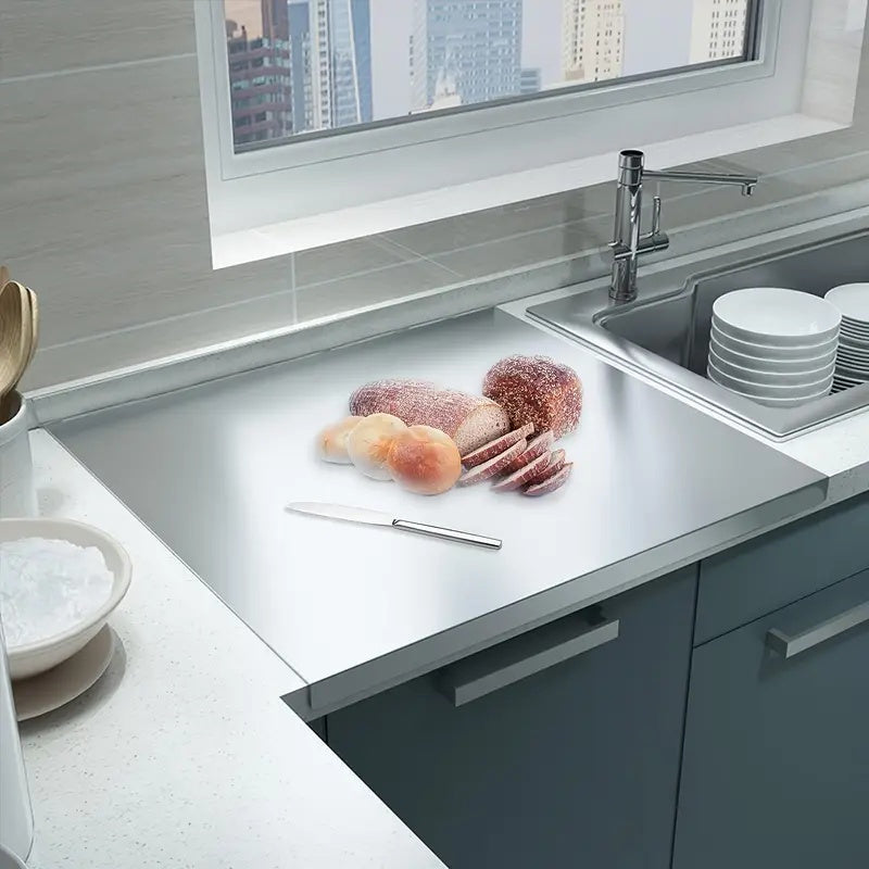 Большой противень из нержавеющей стали для кондитеров и замешивания теста