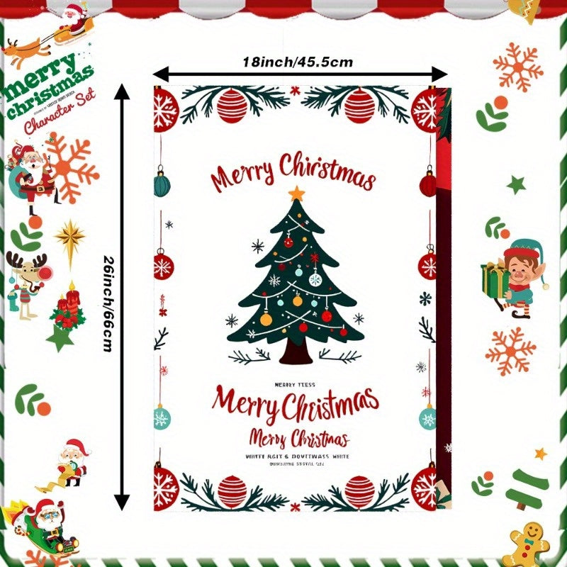 Kitchen Towel Set 45.72x66.04 cm Soft Tea and Christmas Decor Gift