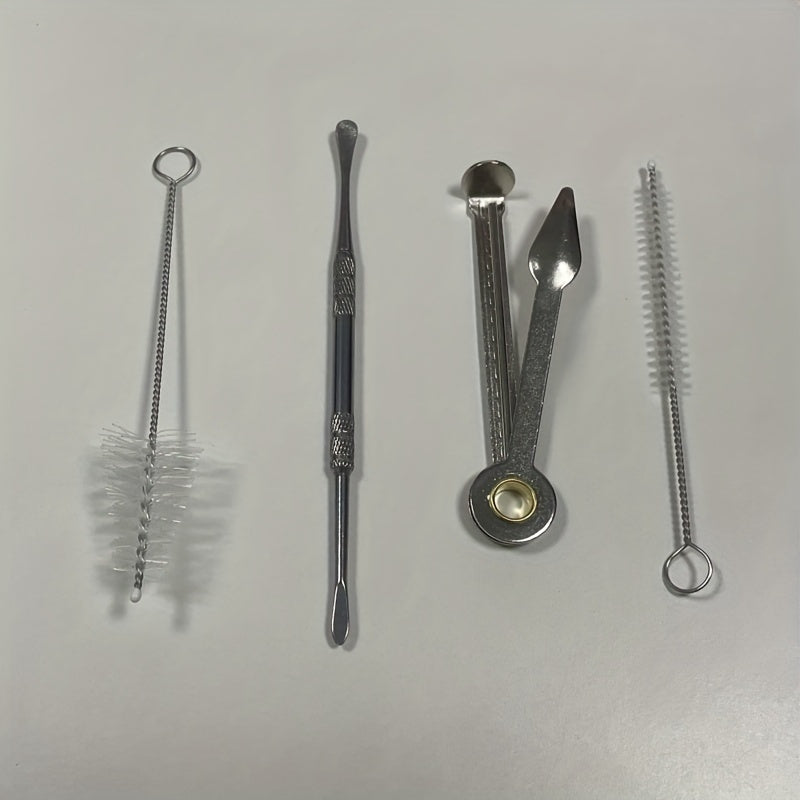 3-in-1 Quvvatli truba tozalash to'plami metallik ko'p funksiyali tozalash asboblari uy uchun