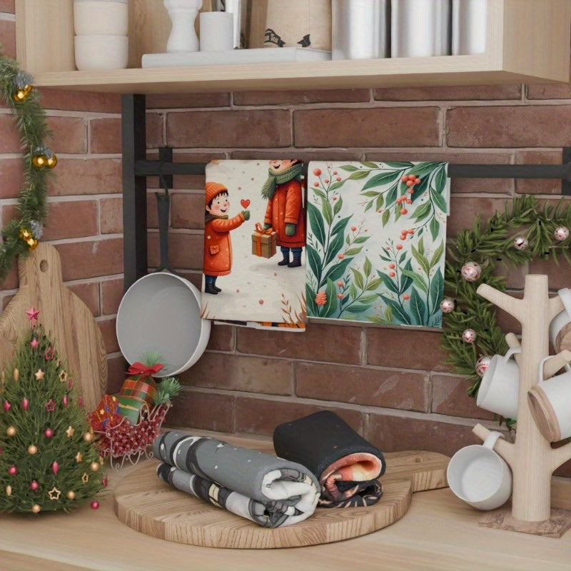 Winter Christmas Snowman Snowflake Deer Wall Decor Set of 4 45.72x66.04cm
