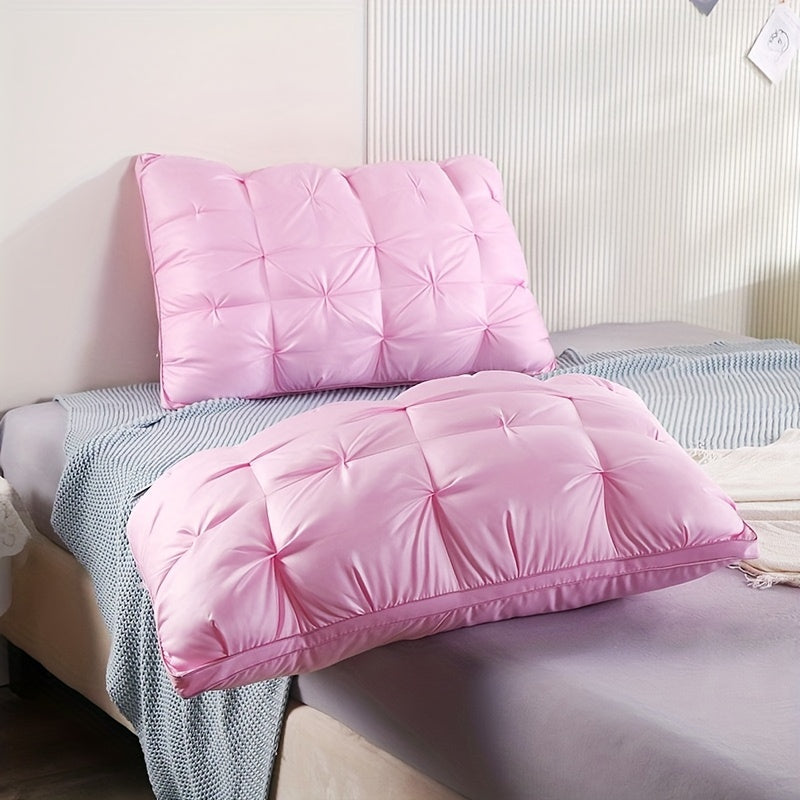 Soft Cervical Support Sleeping Pillow for Men Women Breathable Hypoallergenic Ergonomic 1pc