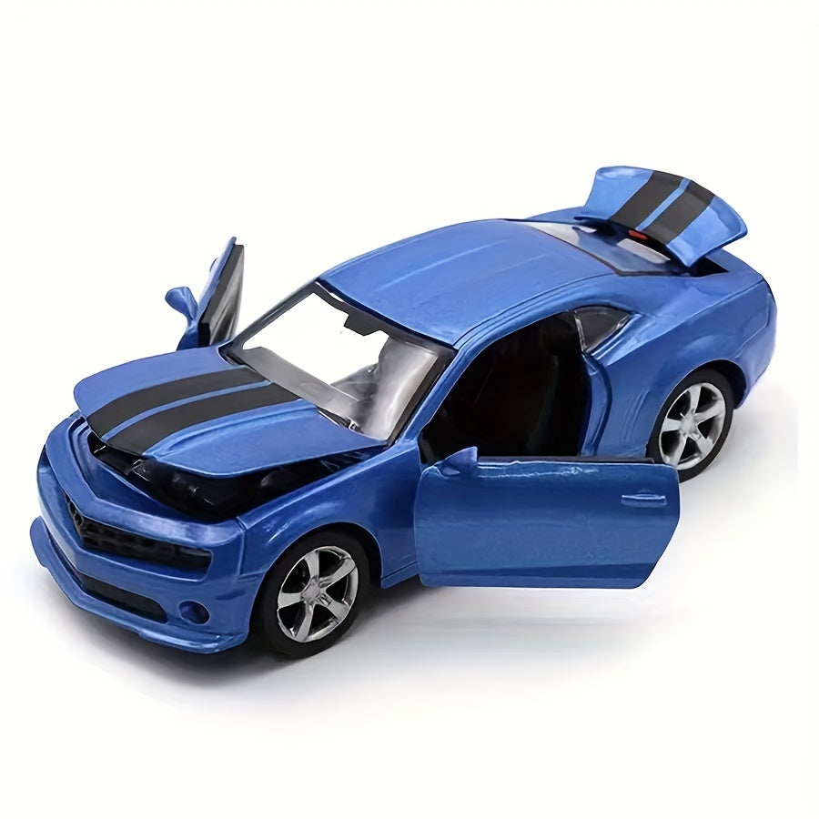 32 Scale Alloy Die-Cast Sports Car Model Toy for Kids Pull-Back Four Doors